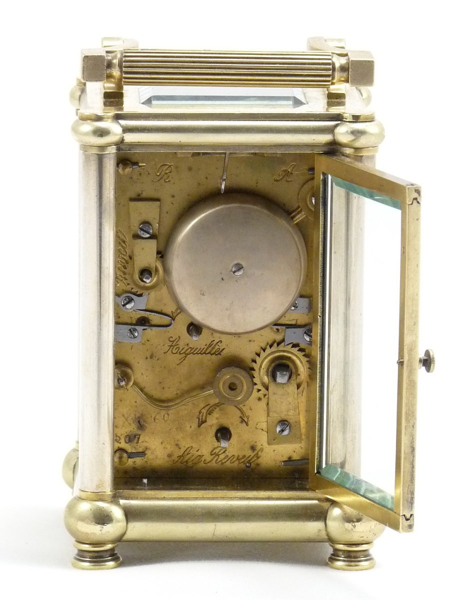 Victor Fleury, Naval Clockmaker, Carriage Clock-photo-6