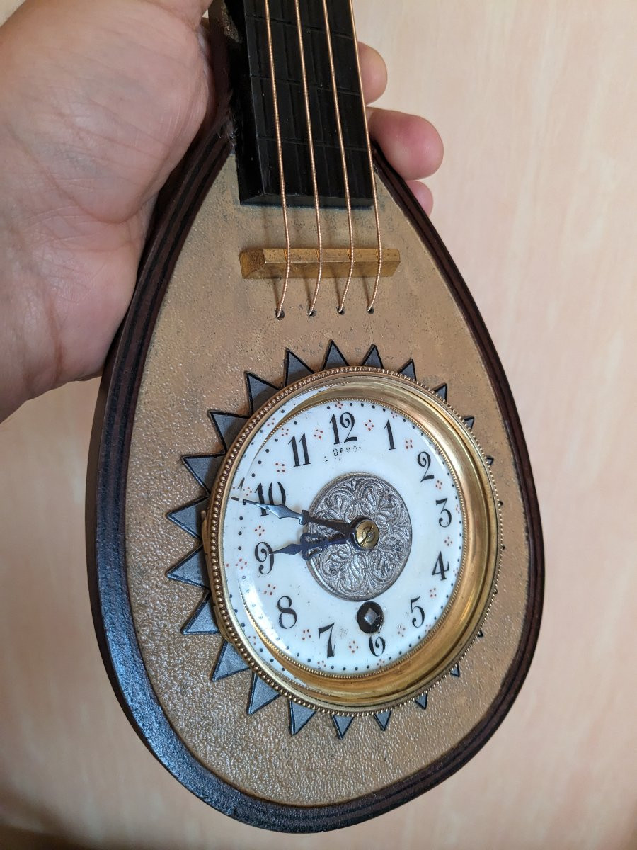André Romain Guilmet Mystery Clock-photo-2