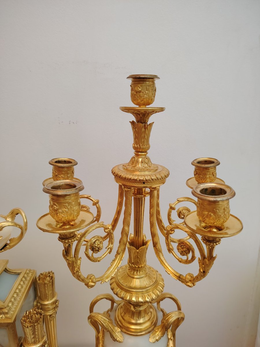 Garniture de cheminée Raingo Frères-photo-2