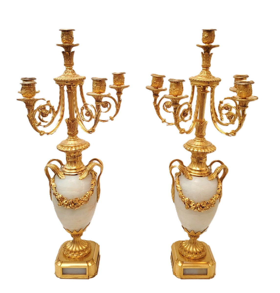 Pair Of Napoleon III Candelabra