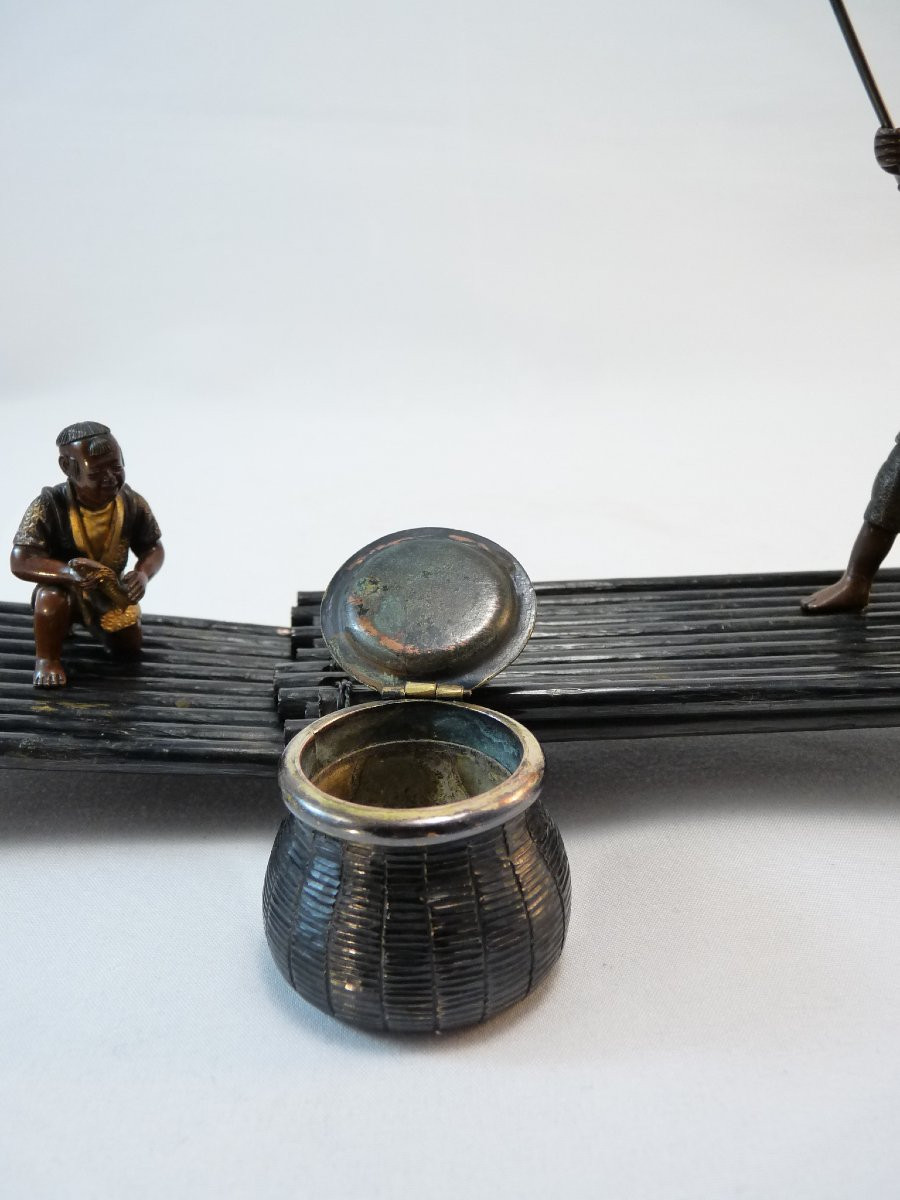 Japanese Bronze In The Style Of Miyao-photo-7