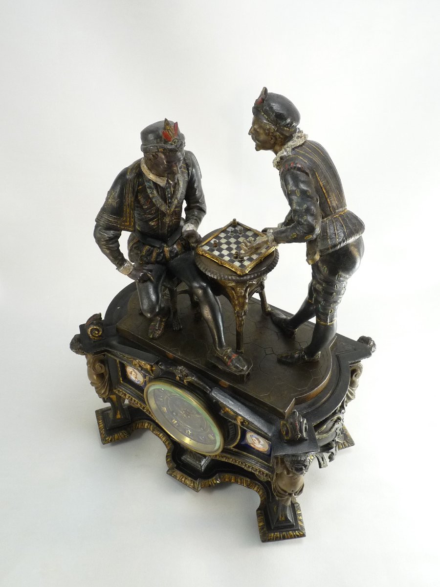 Garniture de chemin&eacute;e Henri III et ses mignons-photo-3