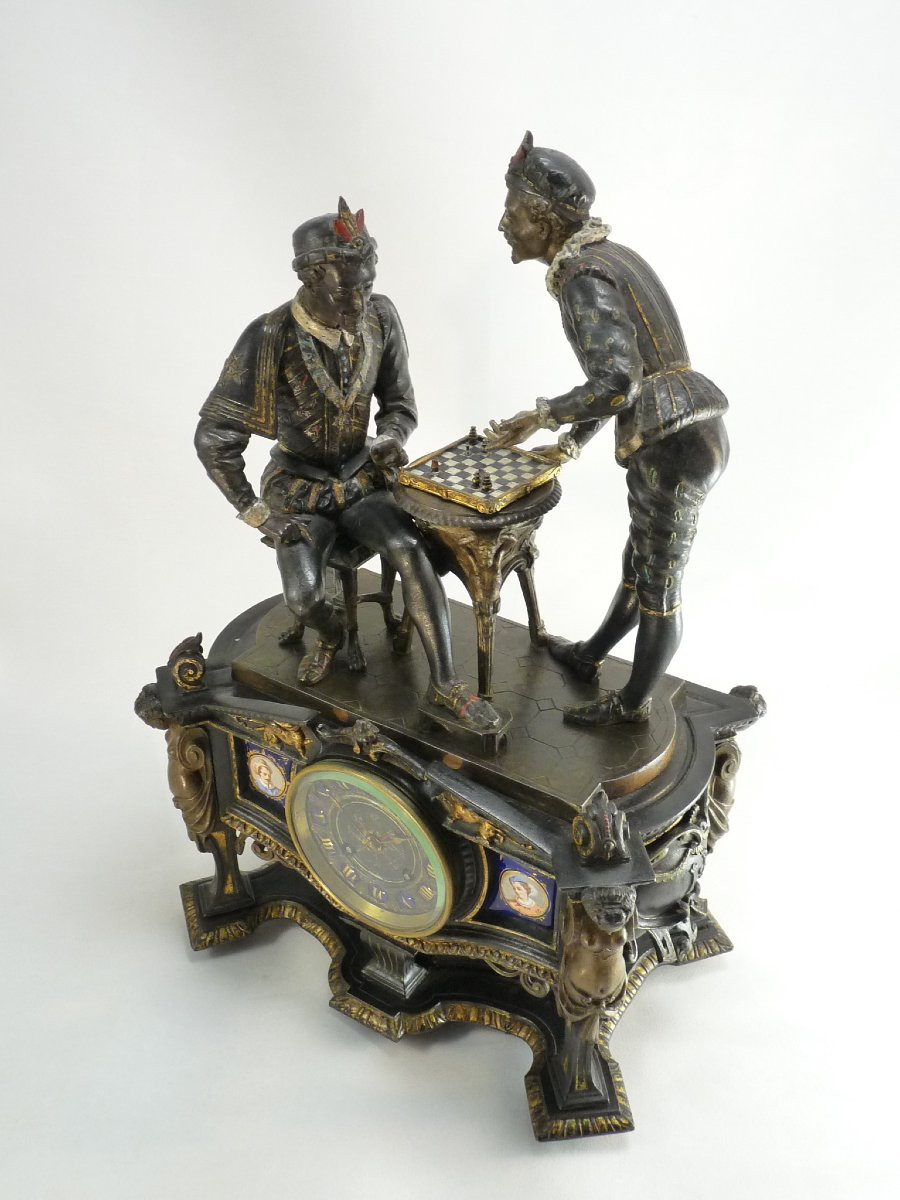 Garniture de chemin&eacute;e Henri III et ses mignons-photo-6