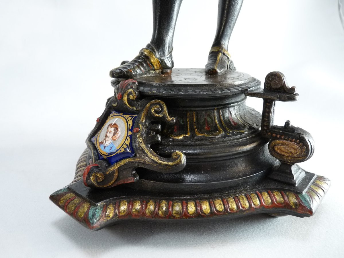 Garniture de chemin&eacute;e Henri III et ses mignons-photo-8