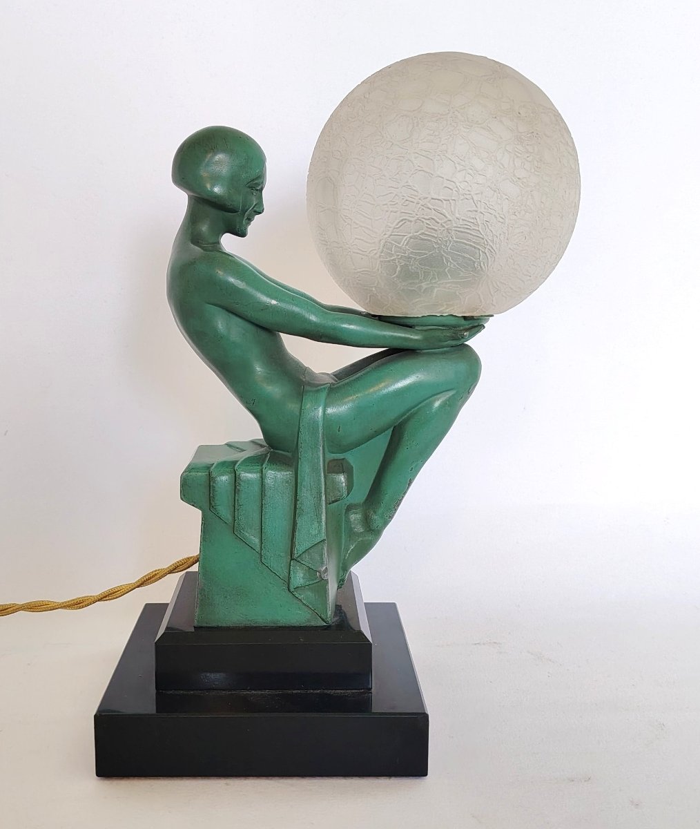 "delassement" Lamp By Max Le Verrier