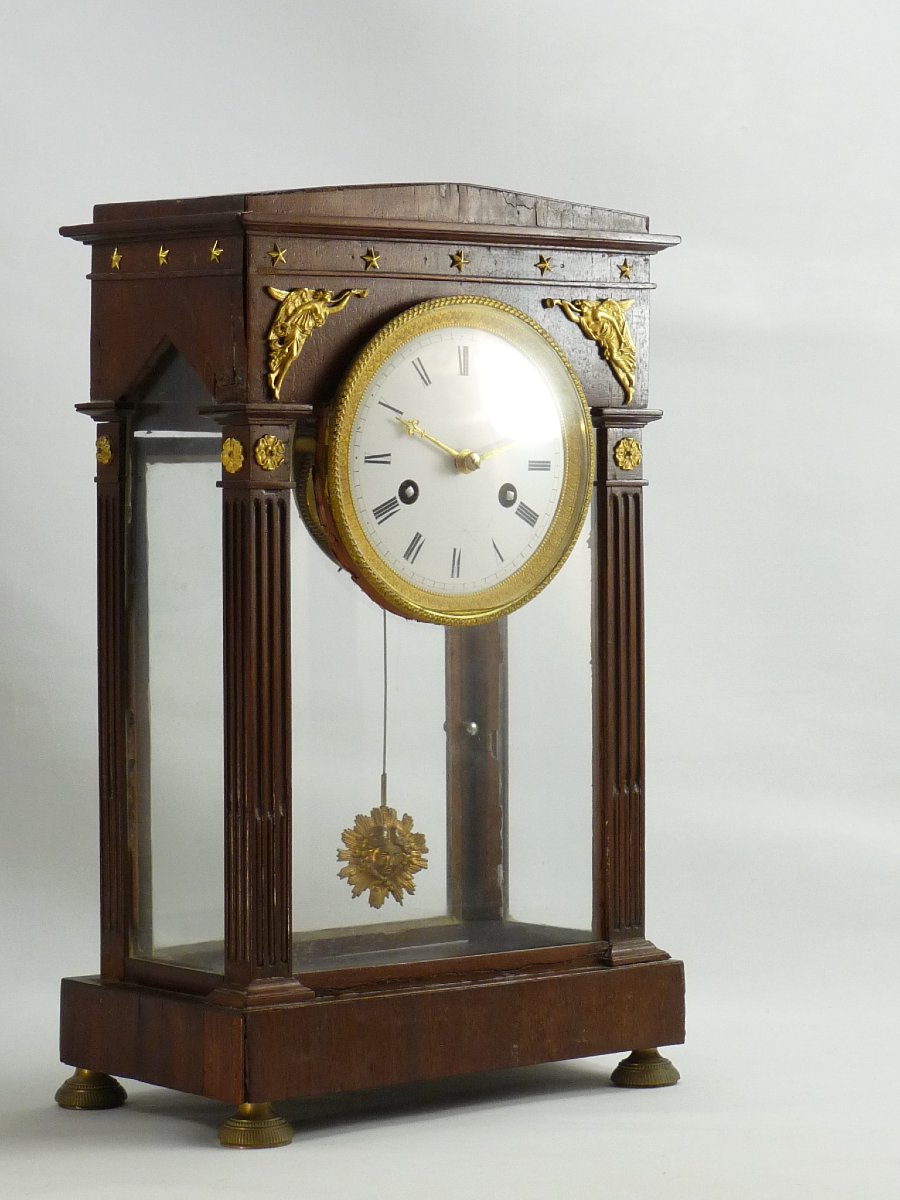 Four Glass Clock Early XIXc-photo-1