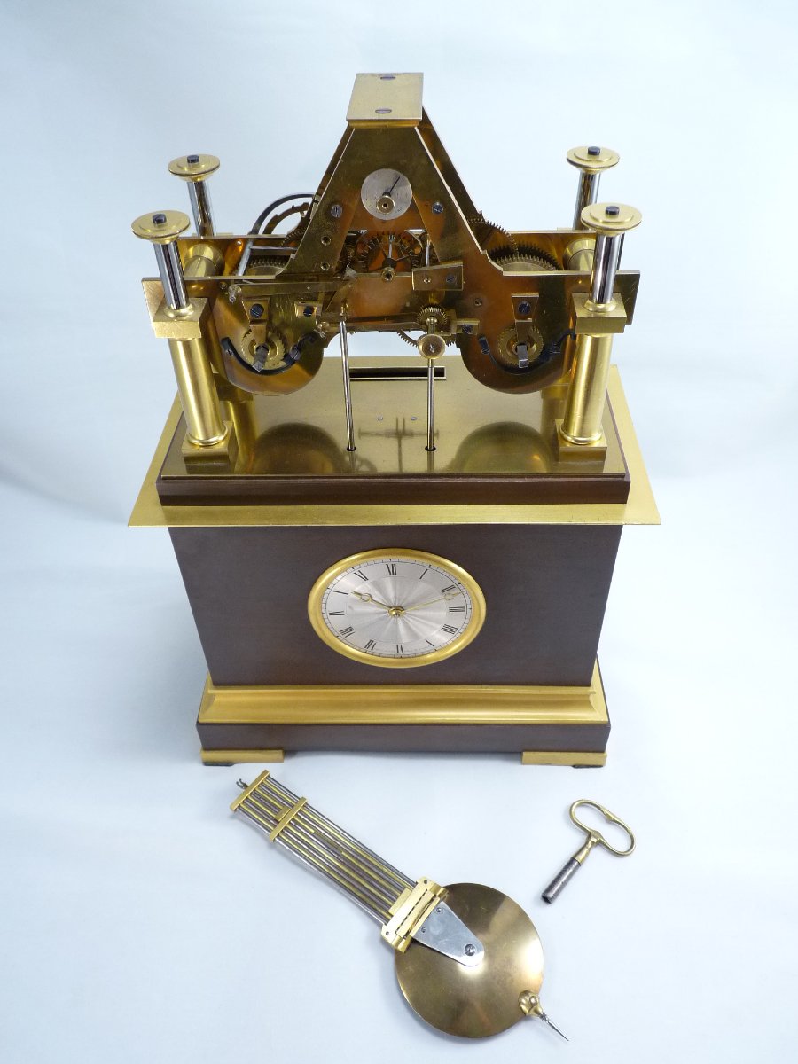 Charles Oudin - Skeleton Clock-photo-4
