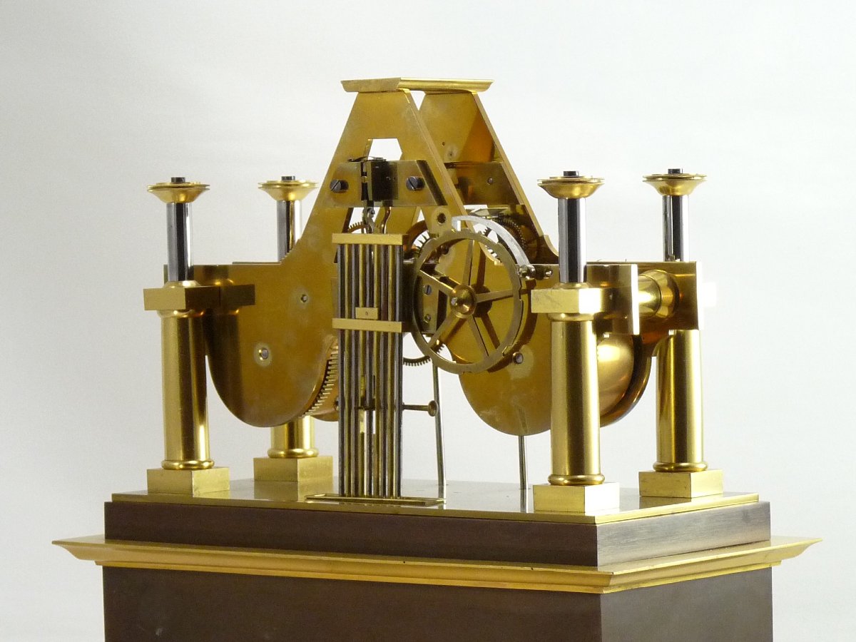 Charles Oudin - Skeleton Clock-photo-3