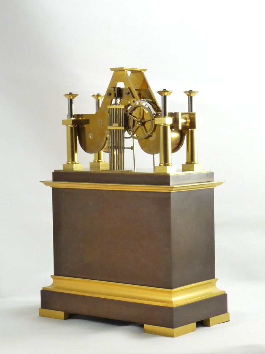 Charles Oudin - Skeleton Clock-photo-4