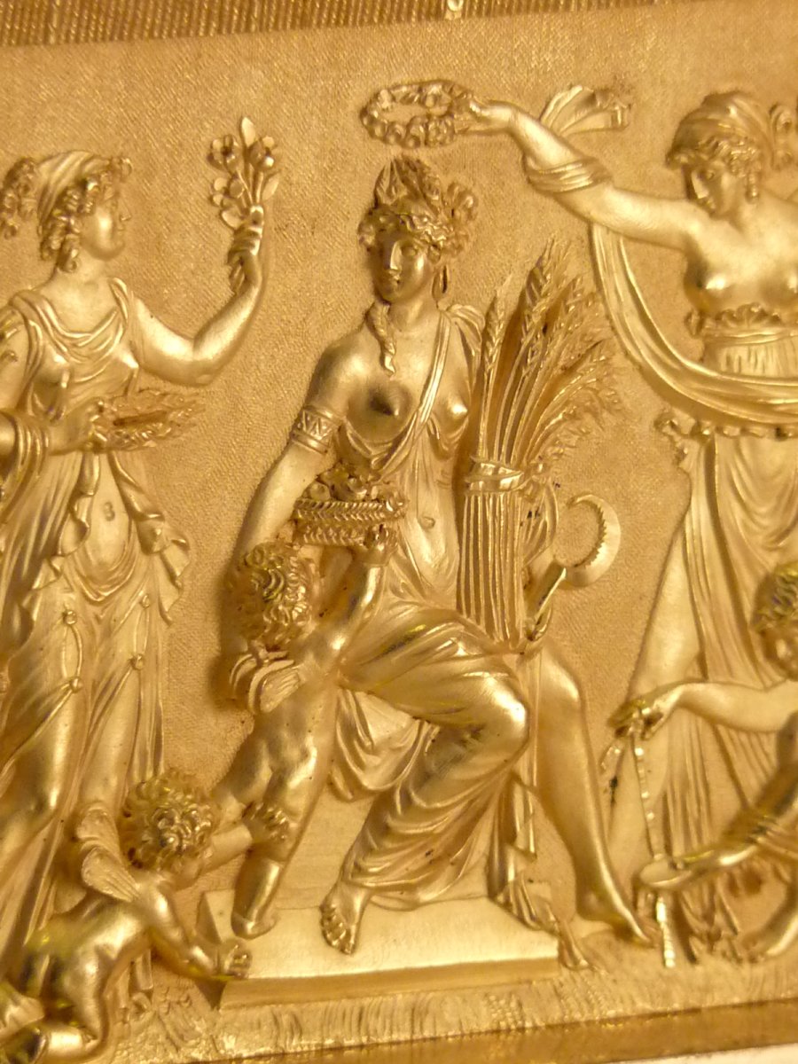 Exceptionnelle Pendule Empire -photo-2