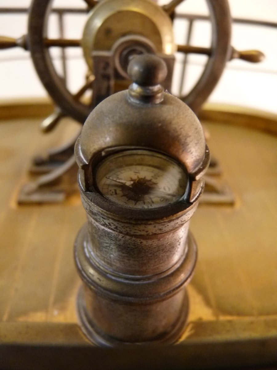 Pendule Aux Marins par Guilmet n&deg;1412-photo-1