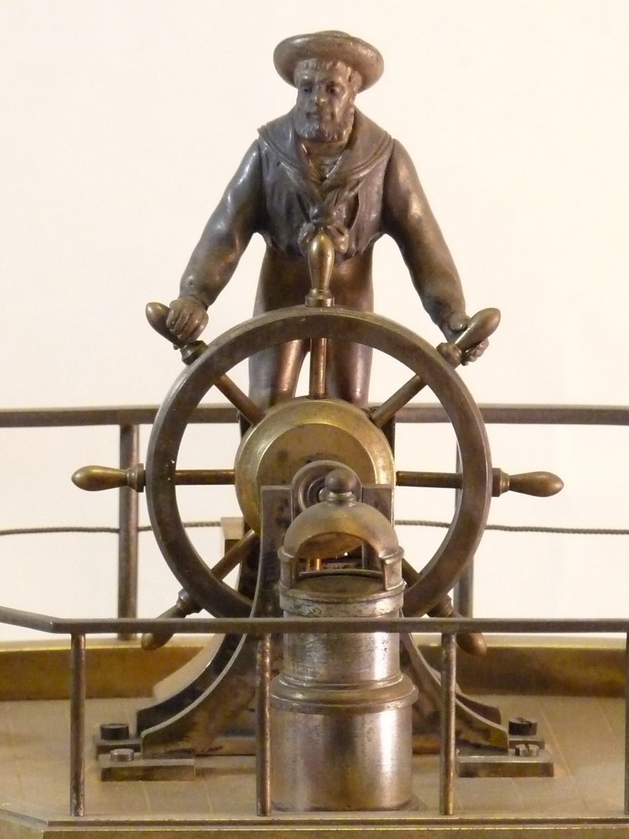 Pendule Aux Marins par Guilmet n&deg;1412-photo-4