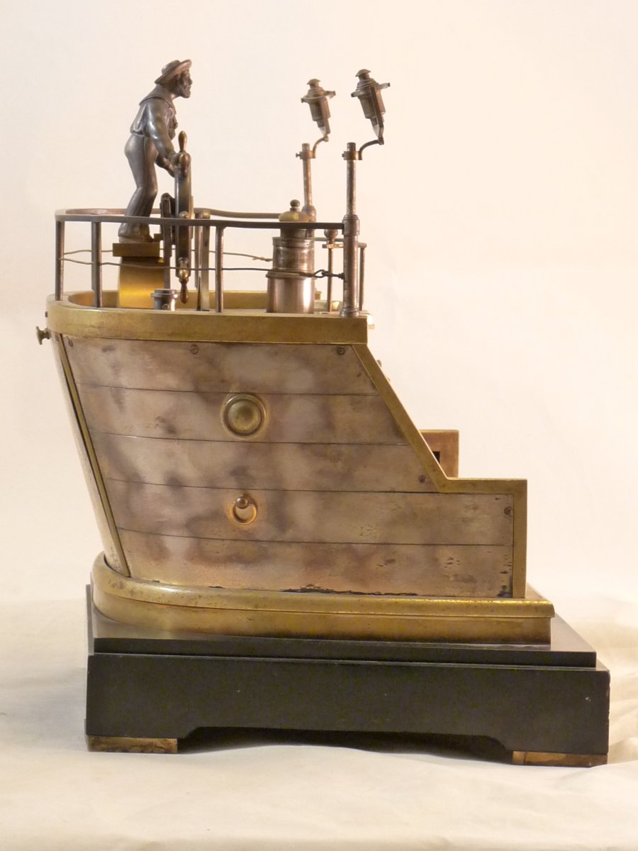 Pendule Aux Marins par Guilmet n&deg;1412-photo-6