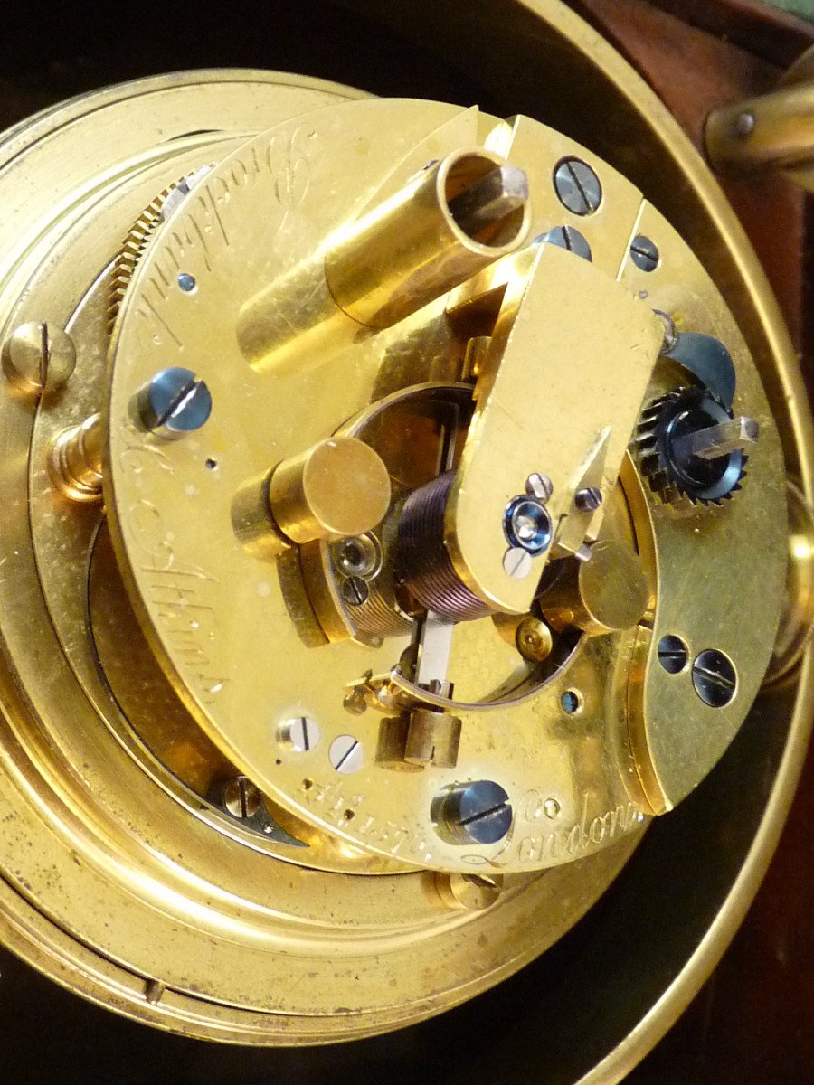 Chronomètre De Marine Brockbank & Atkins n°1570 Vers 1850-photo-2
