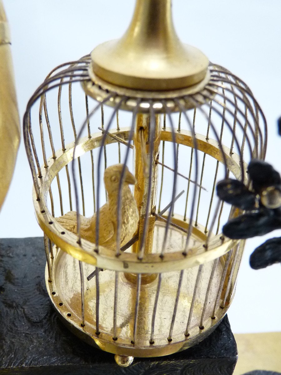Deverberie  "joséphine" Empire Clock-photo-8