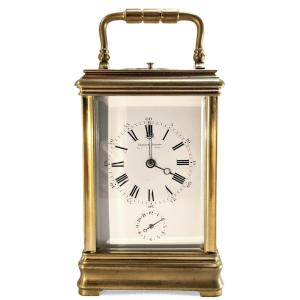 Gustave Sandoz Quarter Striking Carriage Clock
