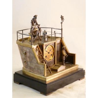 Quarter Deck Clock By Guilmet N ° 1412