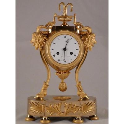 Empire Period Mantle Clock