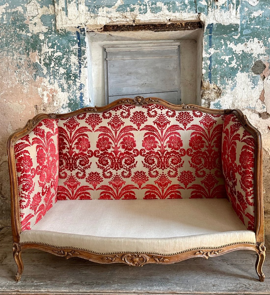 Alcove Sofa 18th Century-photo-3