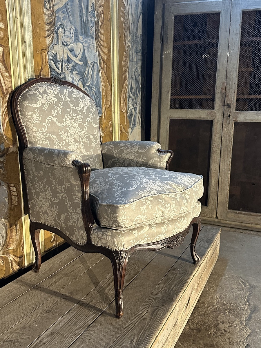 Large Louis XV Bergère-photo-3