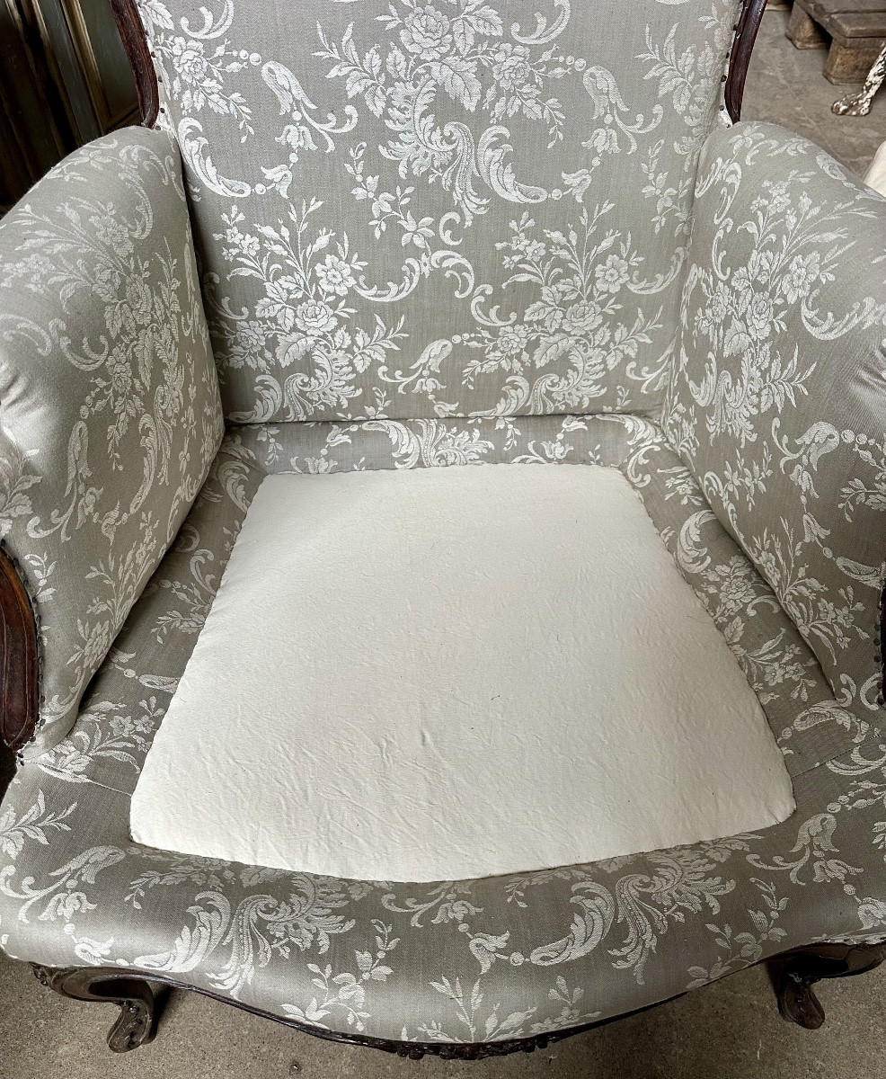 Large Louis XV Bergère-photo-4