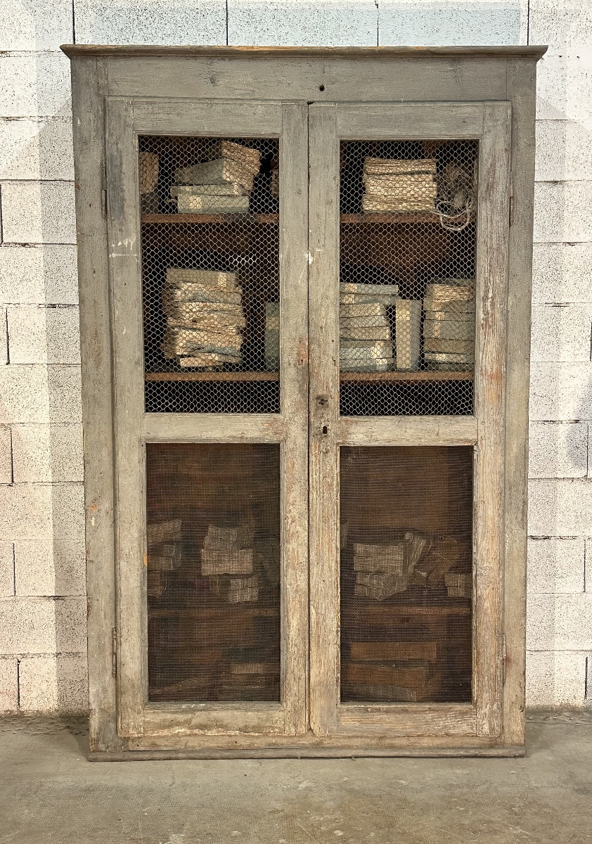 Wire Mesh Pantry Cabinet