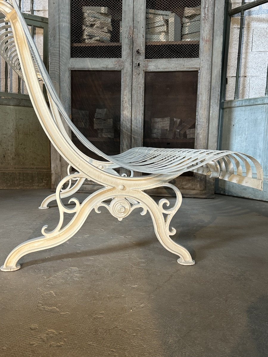 Banc de parc fin XIX ème-photo-1