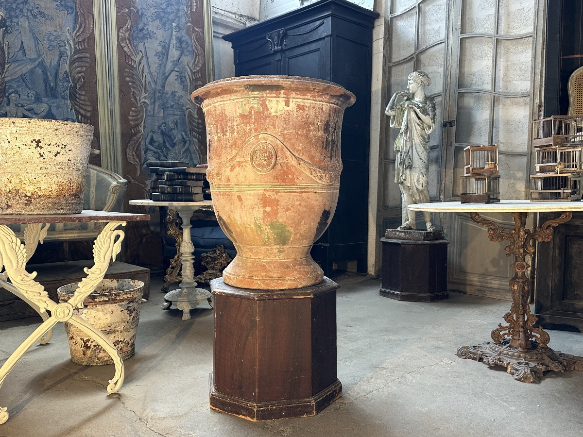 Vase d'Anduze XIX ème-photo-1