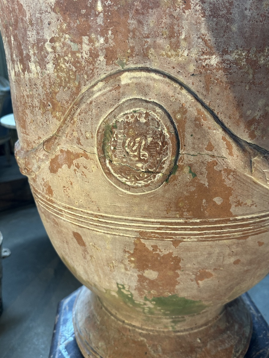 Vase d'Anduze XIX ème-photo-2