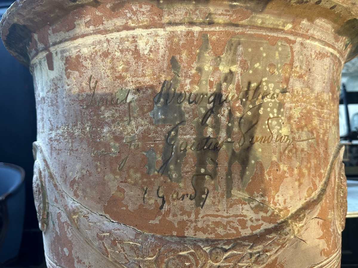 Vase d'Anduze XIX ème-photo-3