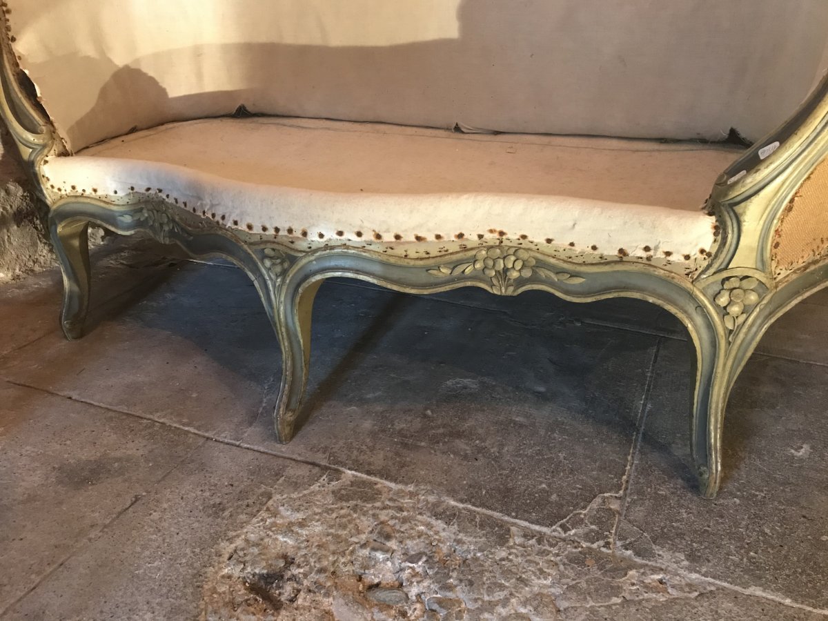 Louis XV Style Settee-photo-3