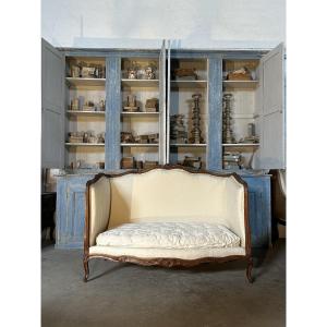 Canapé d'alcôve d'époque Louis XV estampillé BOVO
