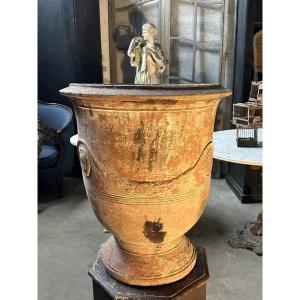 Vase d'Anduze XIX ème