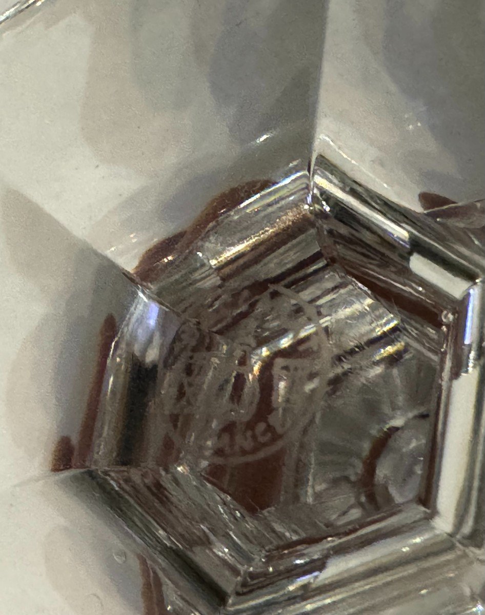8 Verres à Vin Ou Porto Baccarat Modèle Harcourt 1841-photo-3