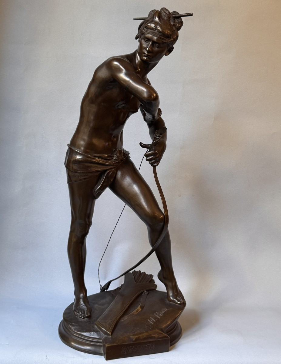 Sculpture en bronze "Sarpedon" Henri Peinte – Siot Decauville H 63