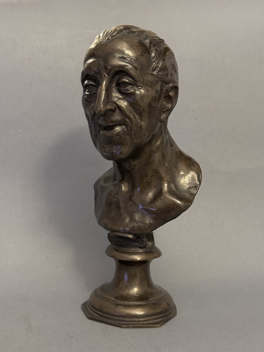 Bronze Bust Of A Sage, V. Gemito-photo-2