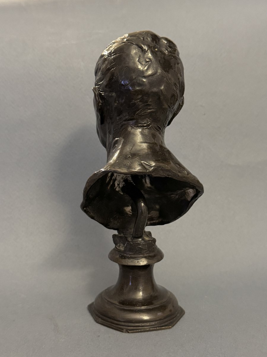 Bronze Bust Of A Sage, V. Gemito-photo-2