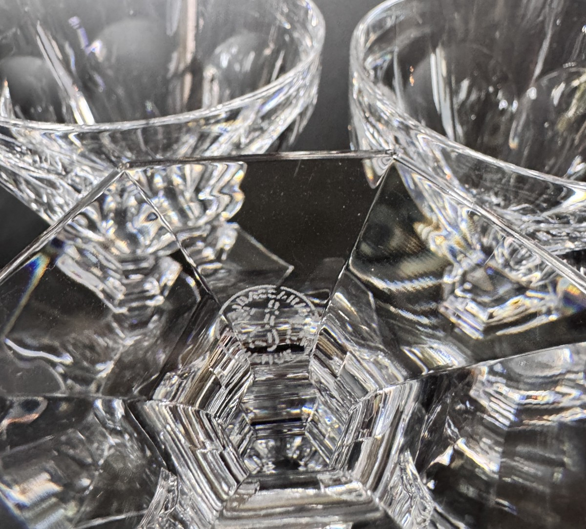 Baccarat 6 verres à vin rouge 13,6 cm Modèle Harcourt 1841-photo-1