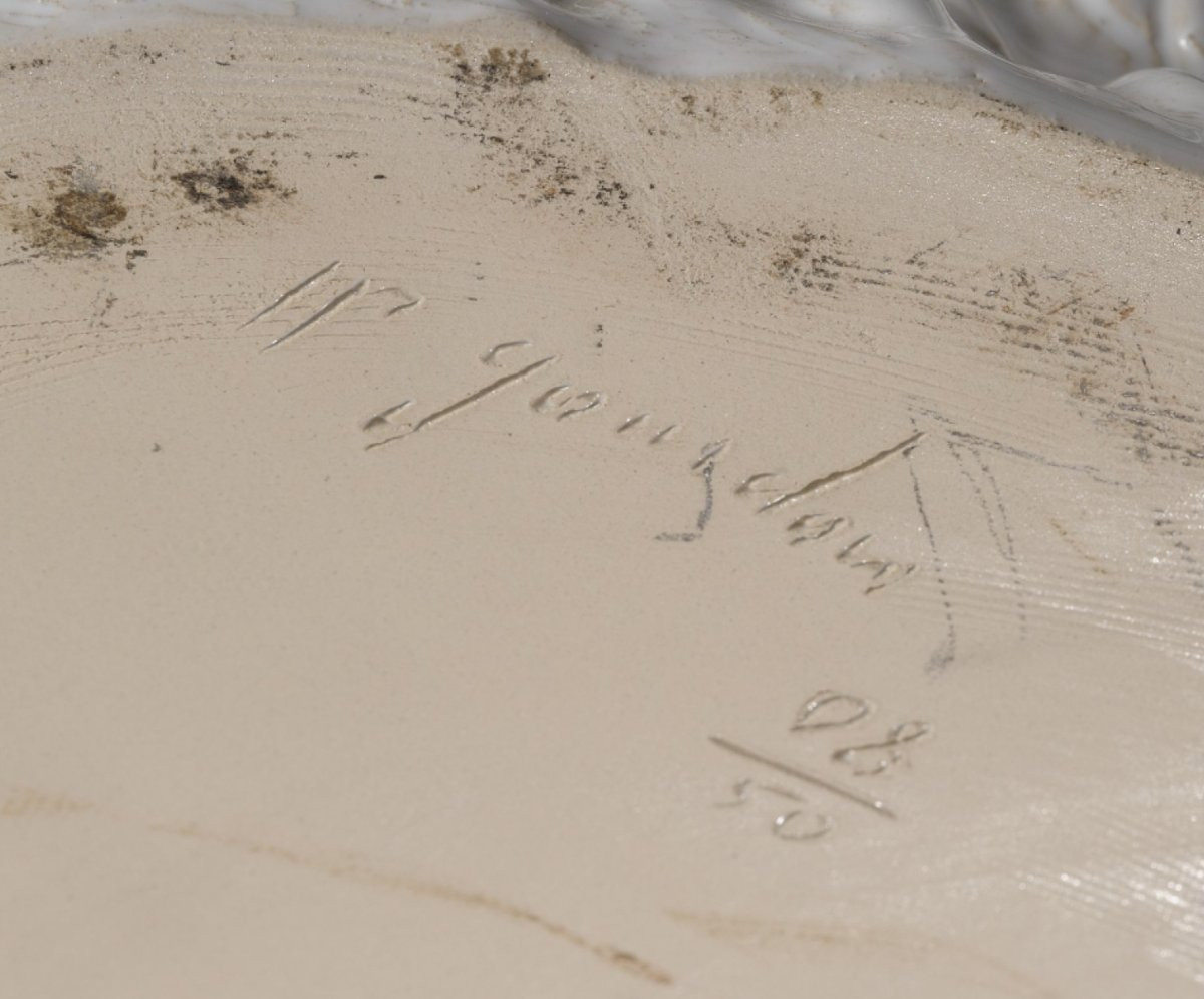 Hure De Sanglier - Terrine - Jean-paul Gourdon - Glazed Earthenware - Centerpiece-photo-2