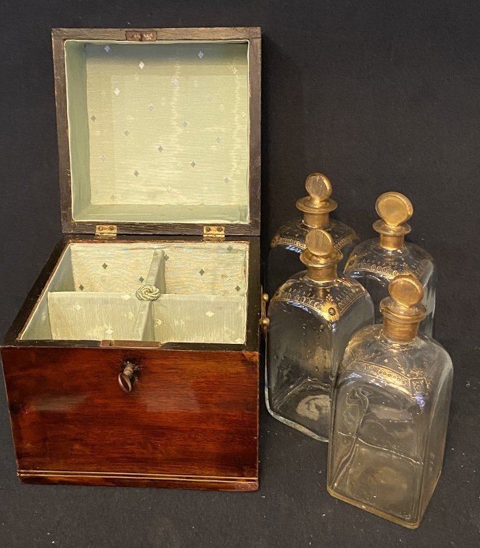 English Box "liquor Cabinet" Early 19th-photo-1