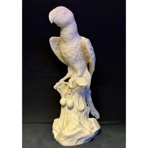 Perroquet en porcelaine par Samson d’après Meissen