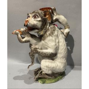 Samson Porcelain Monkey Teapot (kandler - Meissen)