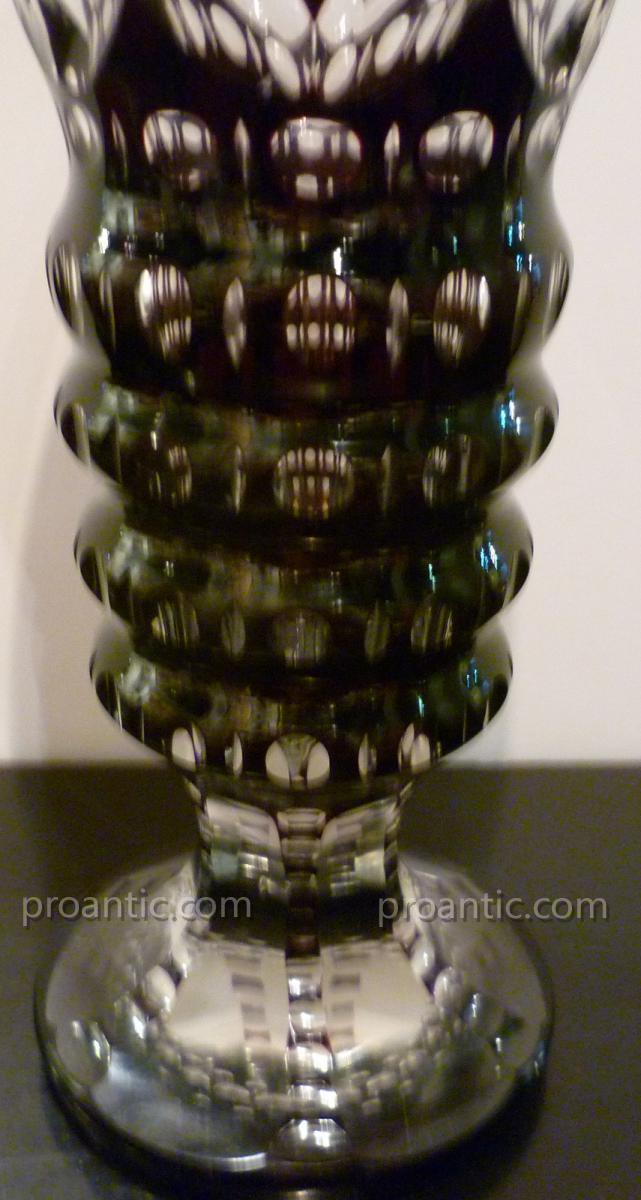 Vase En Cristal De Bohème-photo-4