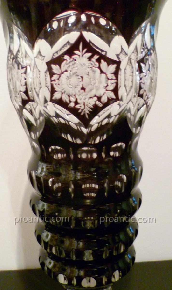 Bohemian Crystal Vase-photo-2