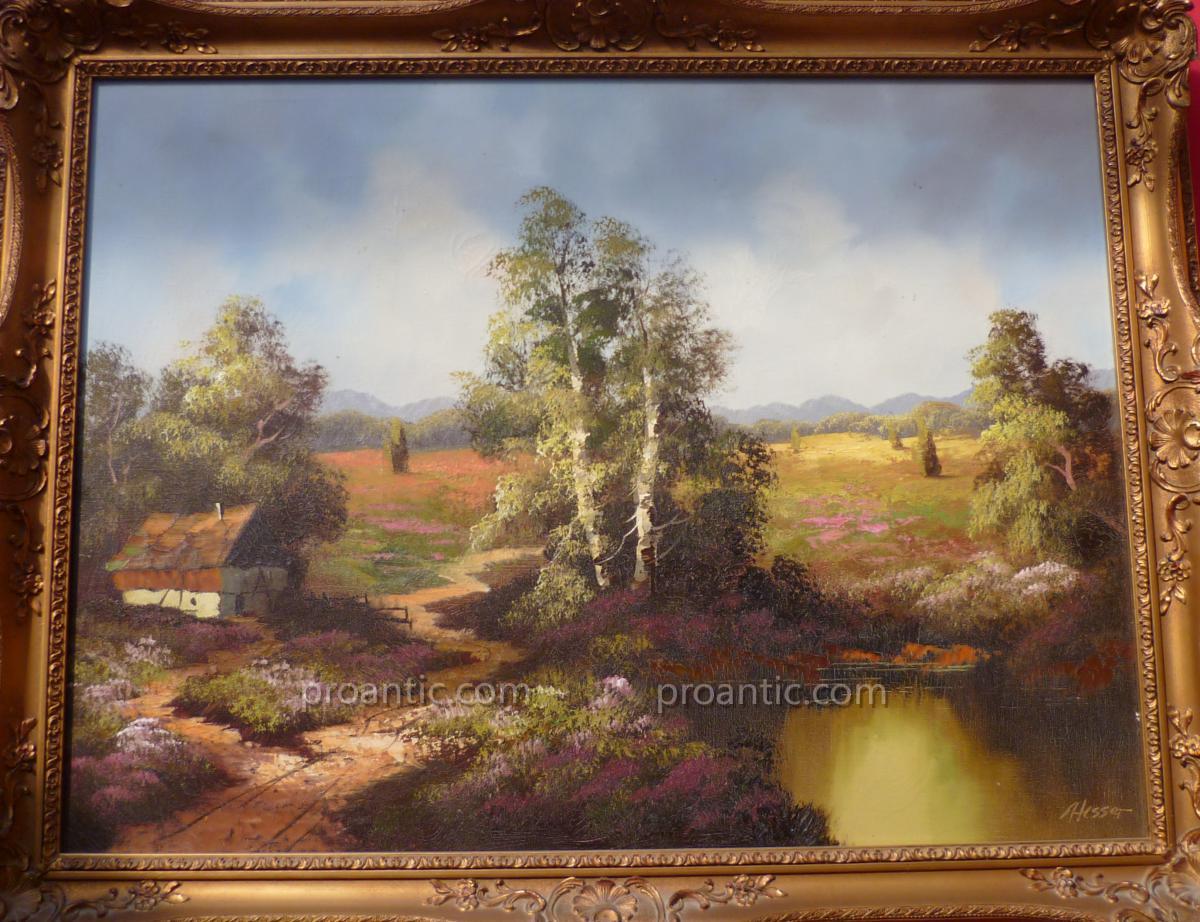 Table Landscape Signed Alisser-photo-2