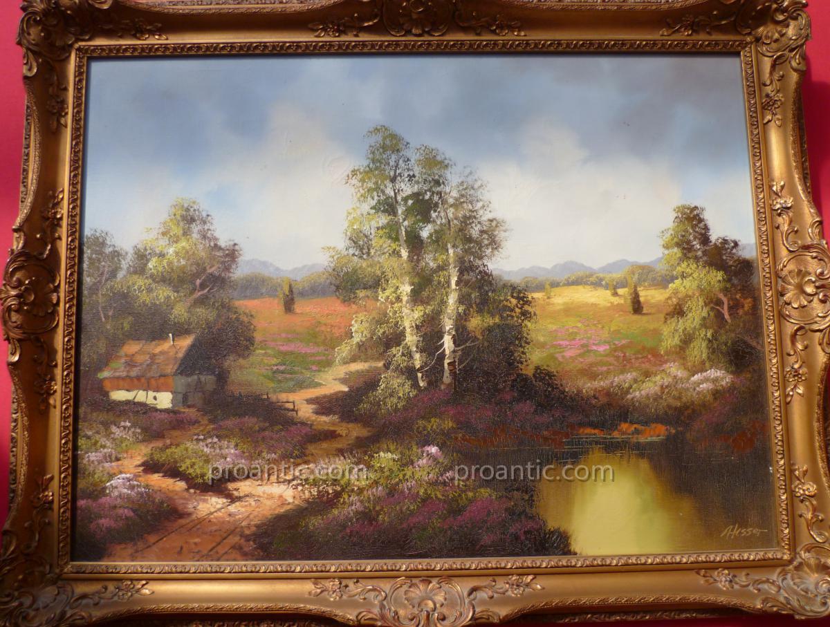 Table Landscape Signed Alisser-photo-4