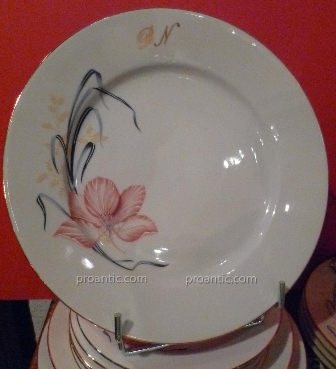 Porcelain Table Wares From Limoges Jb De Saint Eloi-photo-1