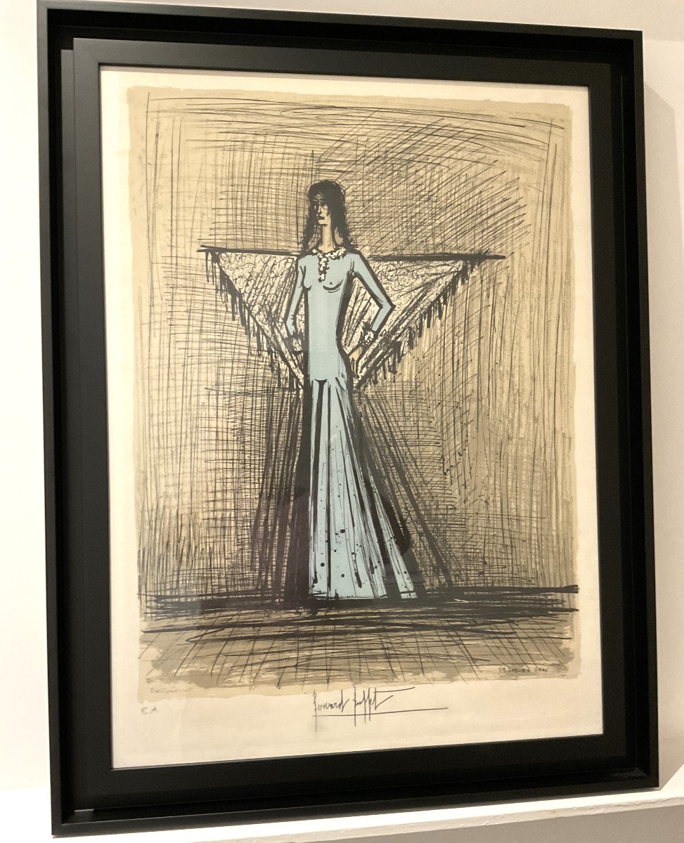 Lithograph  Bernard Buffet After Micaela Carmen Series 