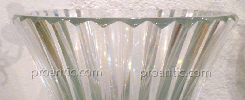 Stamped Baccarat Crystal Vase-photo-4