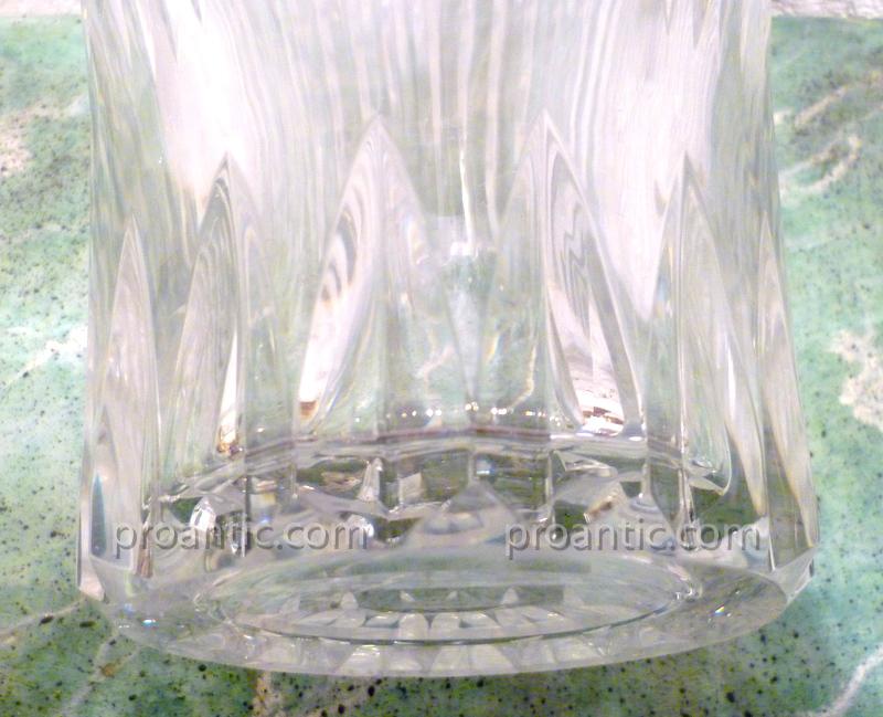 Stamped Baccarat Crystal Vase-photo-7